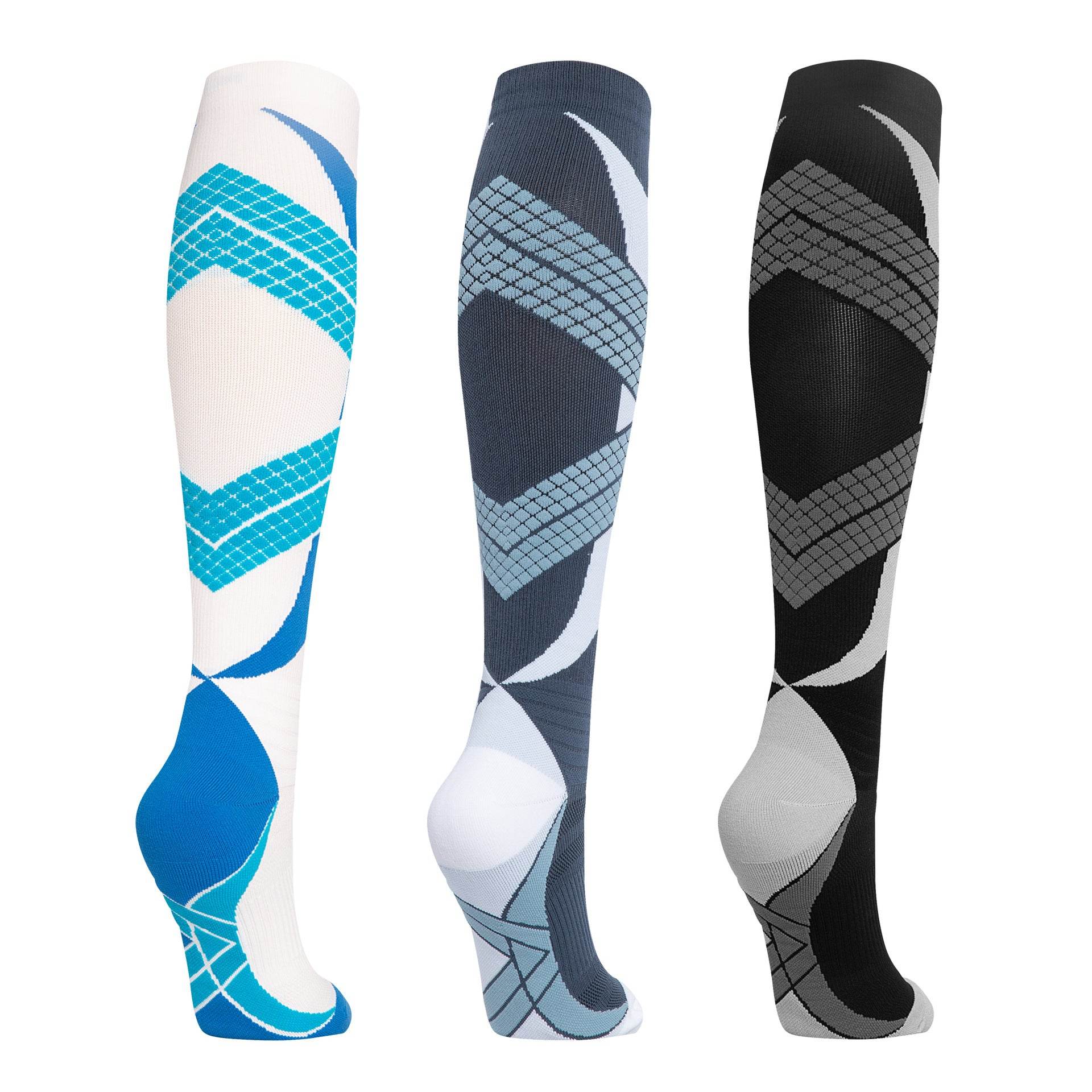 Compression Stockings Long Calf Professional Sports Compression Socks - Mubimart