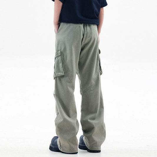 Multi-pocket Cargo Pants Men And Women - Mubimart