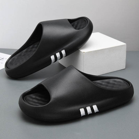 Home Deodorant Flip-flops Leisure Thick Bottom Wear-resistant Beach Shoes For Men - Mubimart