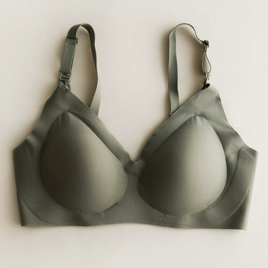 Plus Size Front Buckle Bra Nursing Bra Nursing Underwear - Mubimart