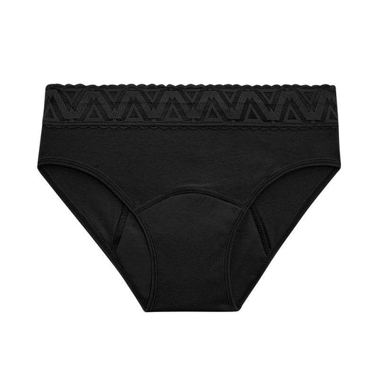 High Waist Cotton High Elastic Women's Briefs Leak-proof Menstrual Period Panties - Mubimart