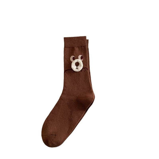 Soft, Delicate And Warm Mid-calf Length And Knee High Socks - Mubimart