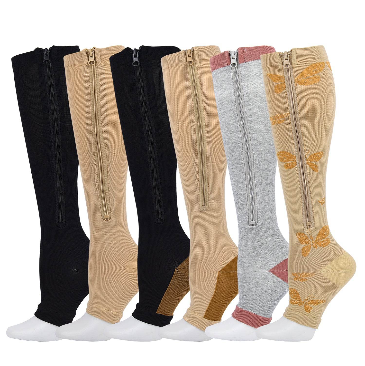Women's Compression Compression Socks Long Tube Sports - Mubimart