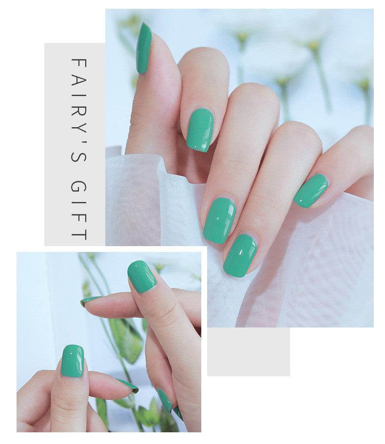 Odorless, Baking-free Nail Polish, Non-peelable Oily Nail Polish, Cherry Color Nail Polish - Mubimart