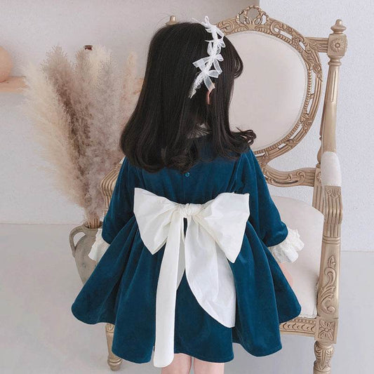 One Year Old Dress Baby Girl Dress Spring Summer Dress Foreign Child Lolita Spanish Girl Princess Dress - Mubimart