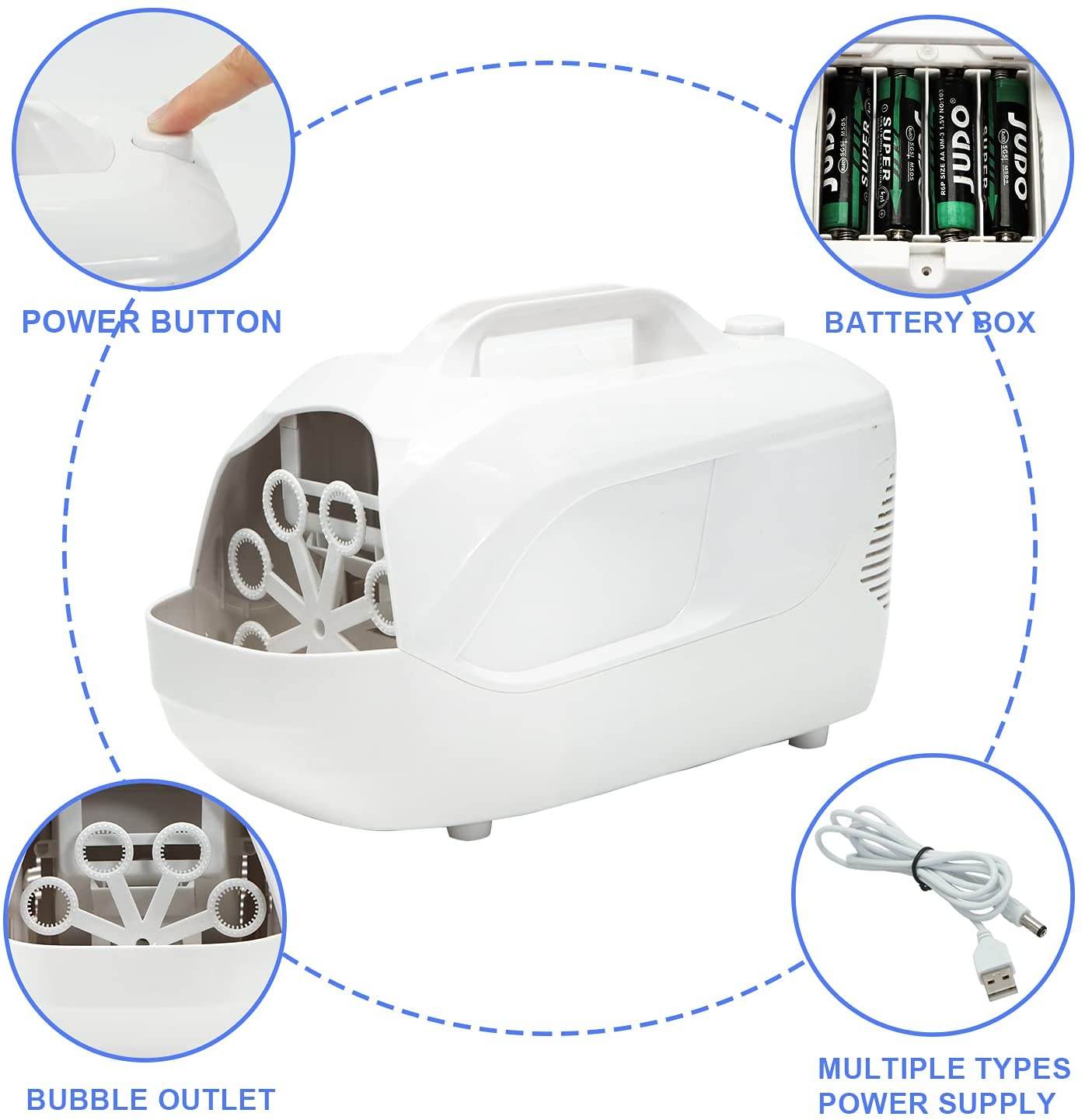 One-click Bubble Toy With USB Plug-in - Mubimart