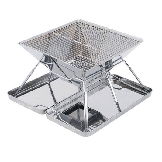 Outdoor Barbecue Grill Portable Foldable Medium Grill - Mubimart
