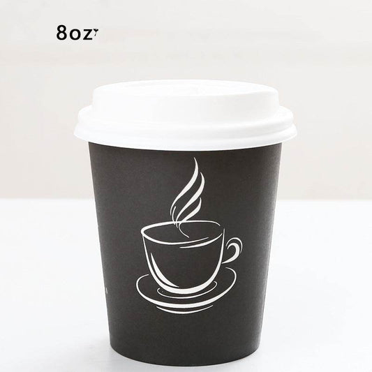 Oz Disposable Thickened Paper Cup Of Coffee - Mubimart