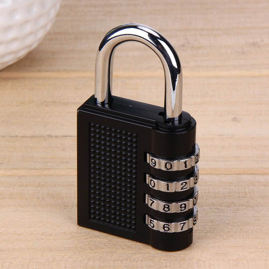 Password lock padlock waterproof lock luggage small lock - Mubimart