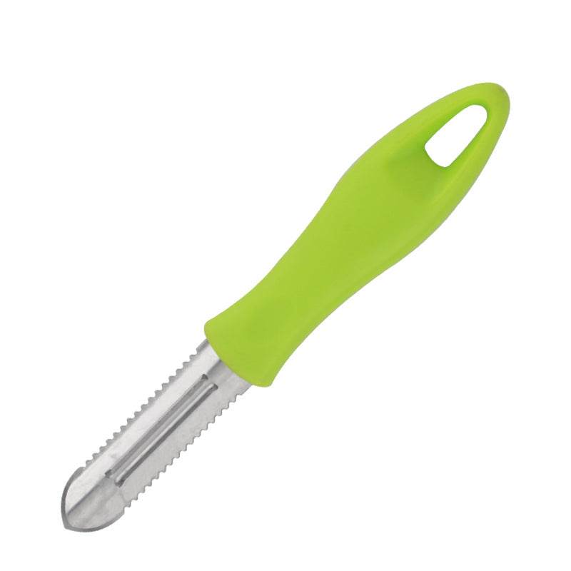 Peeler Dual-purpose Peeler Fruit Vegetable Potato Peeler Kitchenware Household Paring Knife Multi-purpose Stainless Steel Scales Scraper - Mubimart