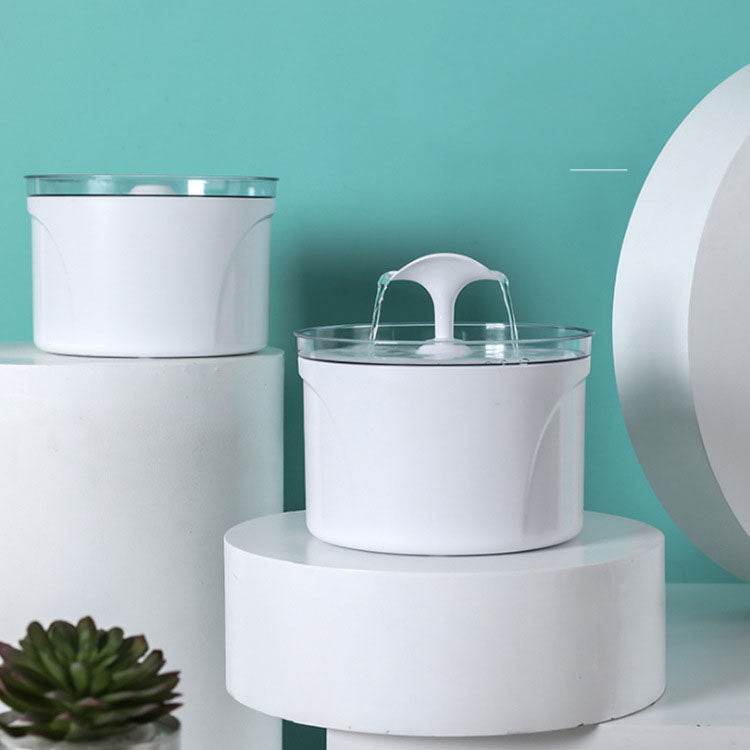 Pet Dog Cat Water Fountain Electric Automatic Water Feeder Dispenser Container LED Water Level Display For Dogs Cats Drink - Mubimart