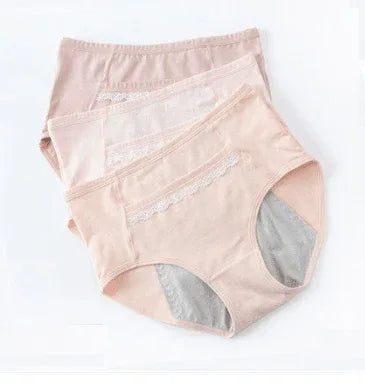 Physiological-Pants-Girls-Ladies-breathable-antibacterial-leak-proof-of-waist-large-size-menstrual-period-warm-triangle-cotton-underwear-women-Mubimart-2055 - Mubimart
