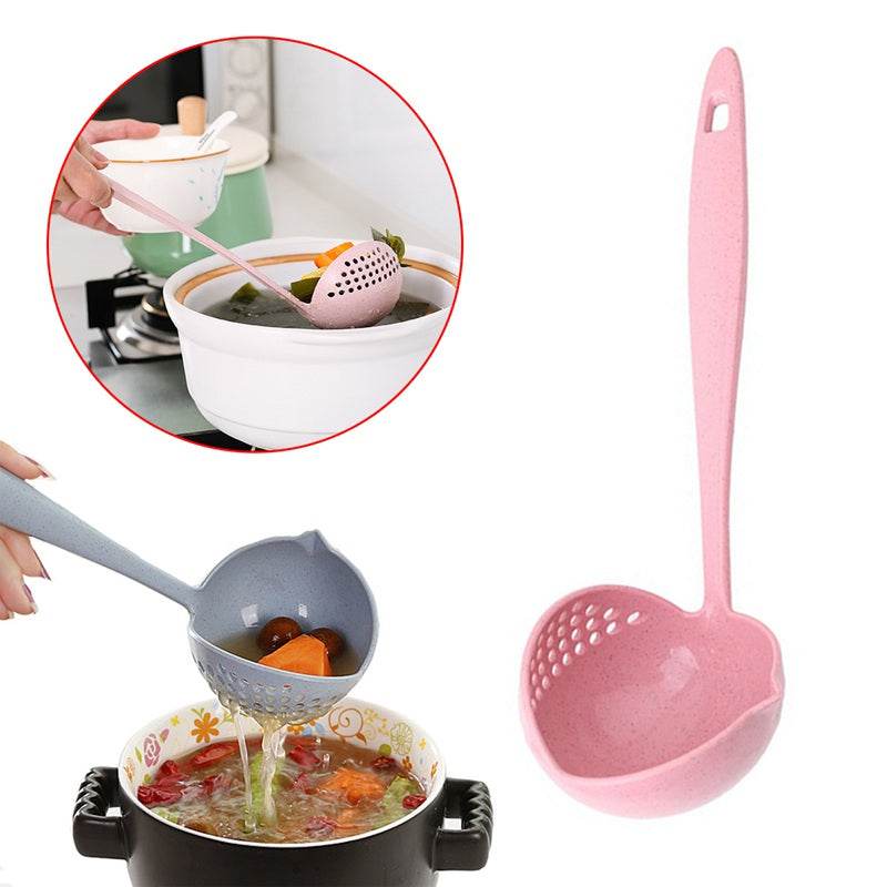 Plastic Household Kitchen Two-in-one Colander - Mubimart