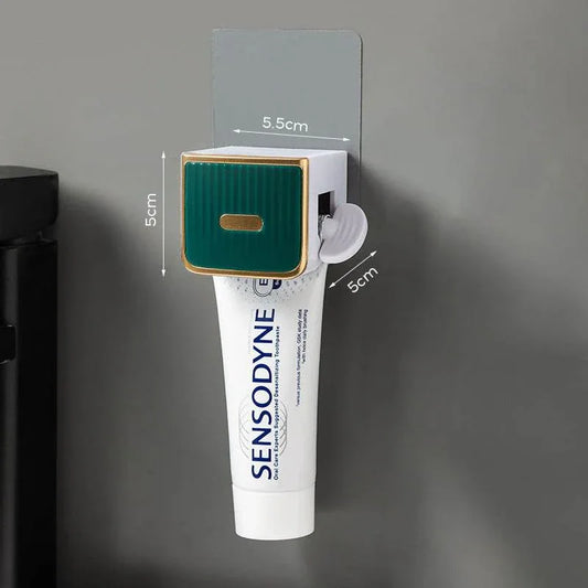 Plastic-Wall-mounted-Manual-Toothpaste-Squeezer-Mubimart-5244 - Mubimart