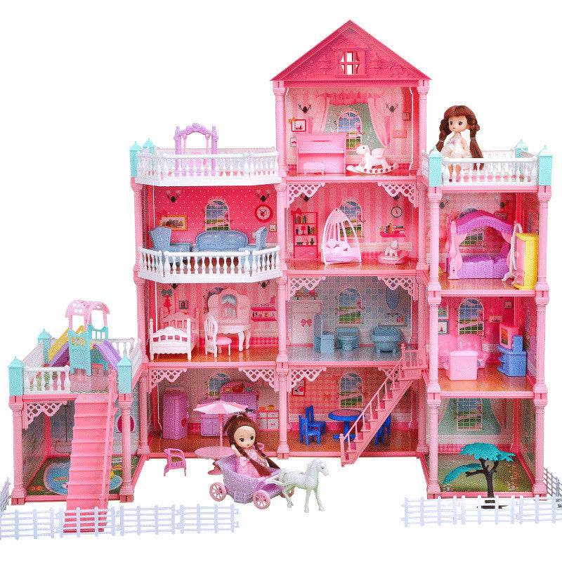 Play House Doll Set Simulation Villa Toy - Mubimart