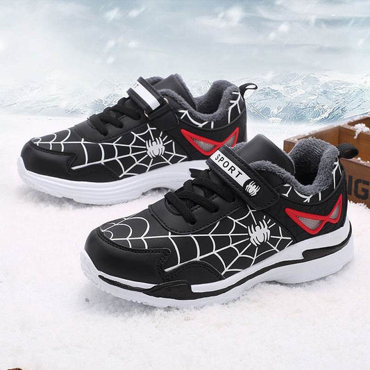 Plush cotton shoes running shoes - Mubimart
