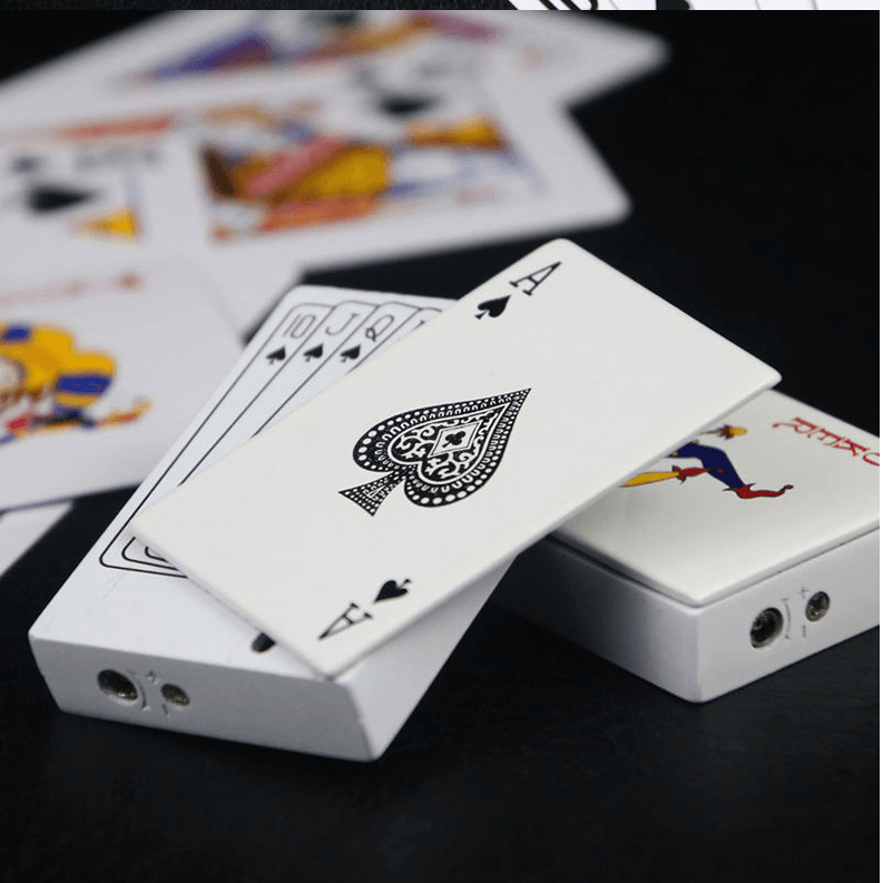 Poker Gas Lighters Poker Lighter Creative Gift Lighter Poker Lighter - Mubimart