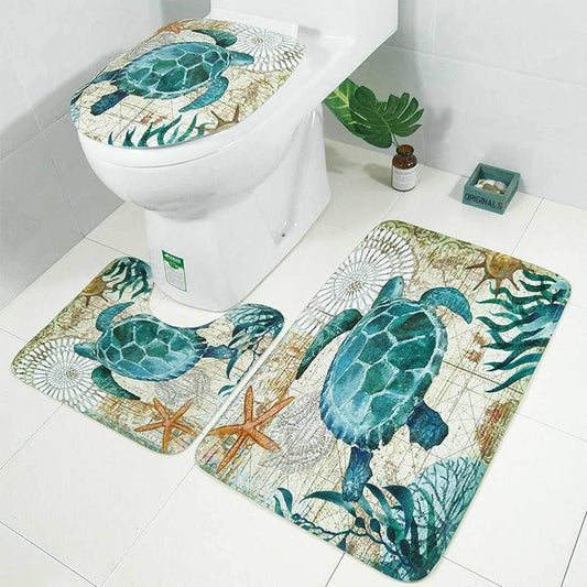 Polyester Waterproof Shower Curtain Partition Curtain - Mubimart