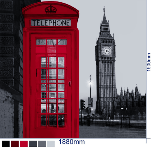 Polyester shower curtain - Mubimart