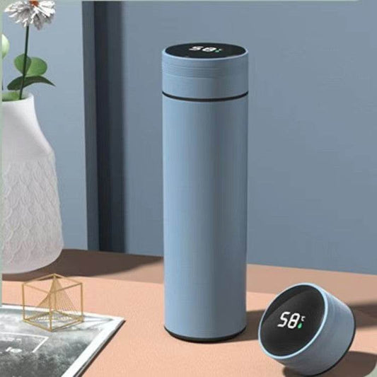 Portable Intelligent Temperature Display Stainless Steel Insulation Cup - Mubimart