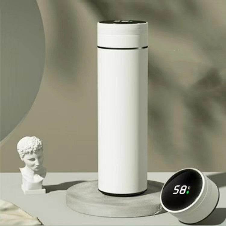 Portable Intelligent Temperature Display Stainless Steel Insulation Cup - Mubimart