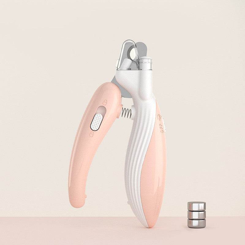 Portable Nail Clipper LED Electric Sharpener - Mubimart