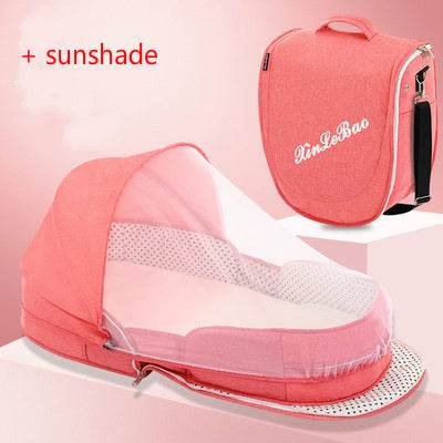 Portable Removable Folding Crib Baby Bed Mammy Bag - Mubimart