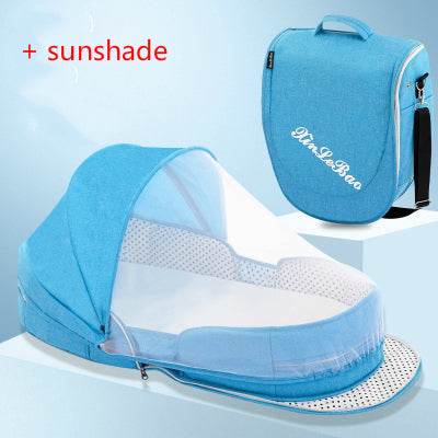 Portable Removable Folding Crib Baby Bed Mammy Bag - Mubimart