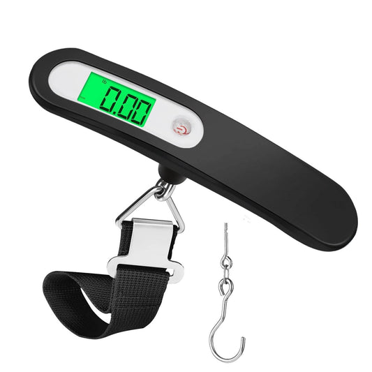 Portable Stainless Steel Hand Luggage Electronic Scale - Mubimart