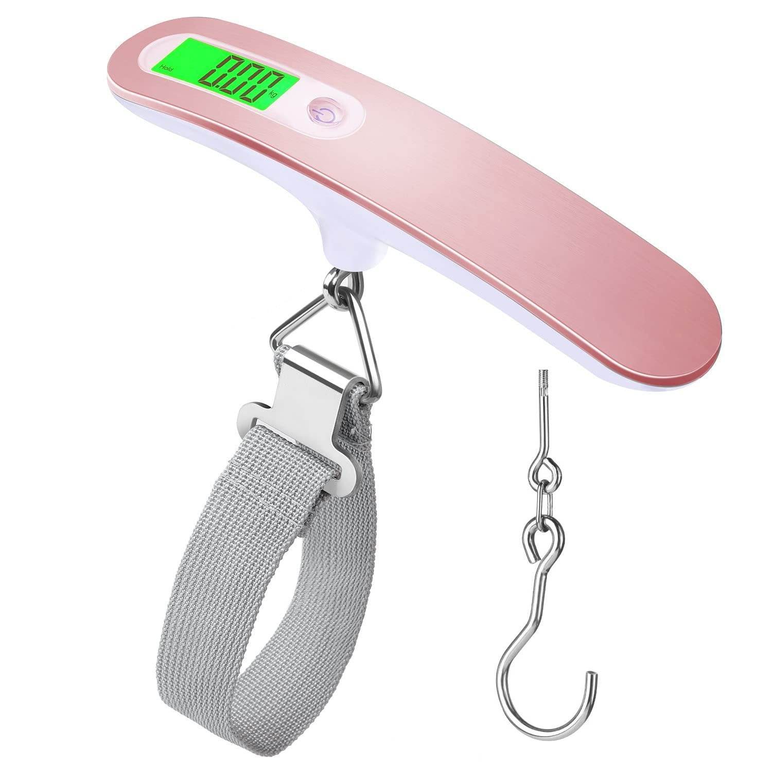 Portable Stainless Steel Hand Luggage Electronic Scale - Mubimart