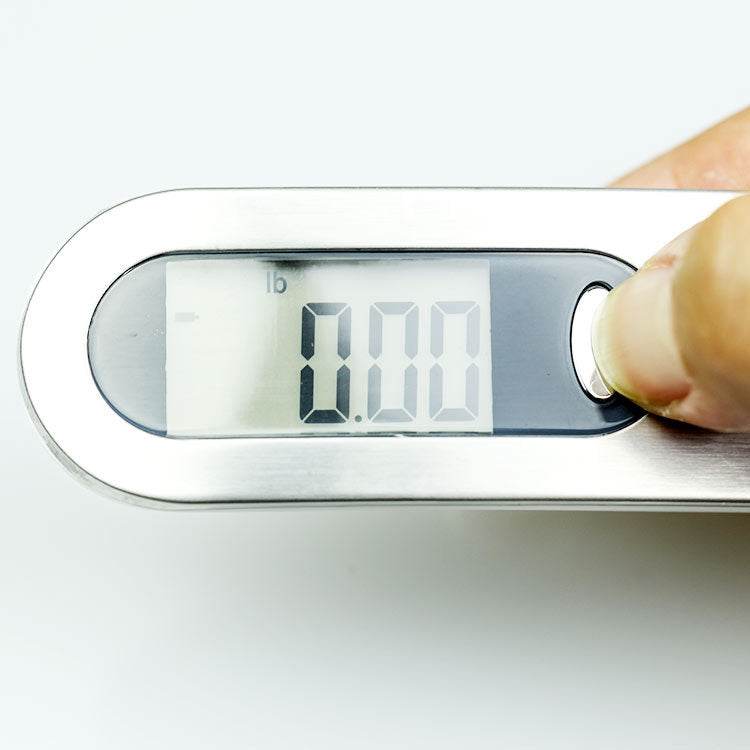 Portable Stainless Steel Hand Luggage Electronic Scale - Mubimart