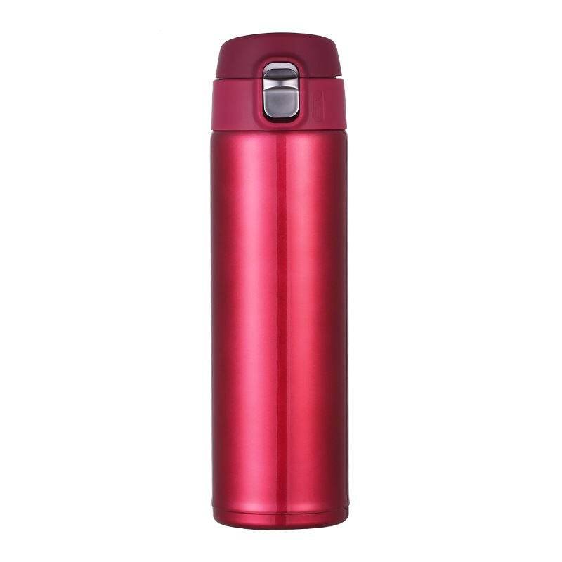 Portable Thermos Mug Coffee Cup With Lid Thermocup Seal Stainless Steel - Mubimart