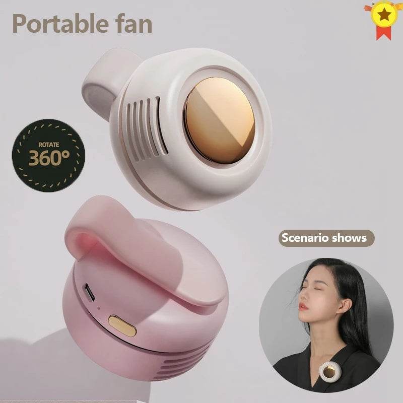 Portable USB Clip-On Fan Cooling Personal For Office Household Traveling Summer Cooler Air Conditioner - Mubimart