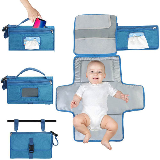 Portable Waterproof Baby Change Pilch - Mubimart