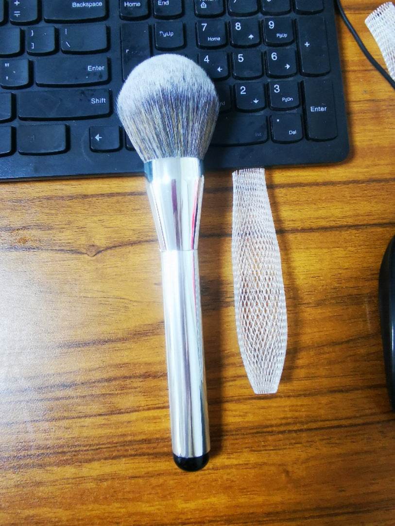 Powder Brush Large Flame Makeup Brush Flame Type Blush Brush Makeup Brush - Mubimart