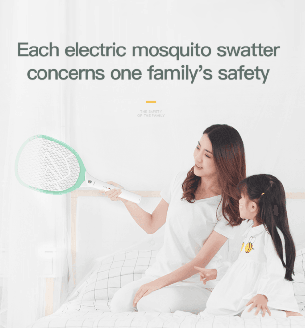 Powerful electric mosquito swatter - Mubimart