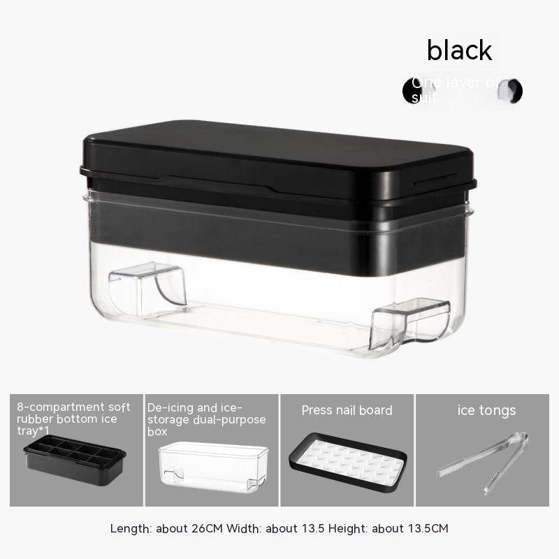 Press Large Ice Cube 5cm Square Ice Tray Food Grade Ice Making Mold - Mubimart