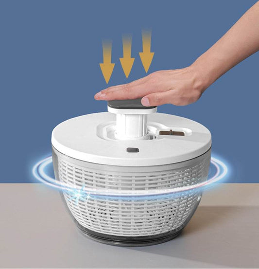 Press Vegetables Dehydrater Fruits Salad Spinner Household - Mubimart