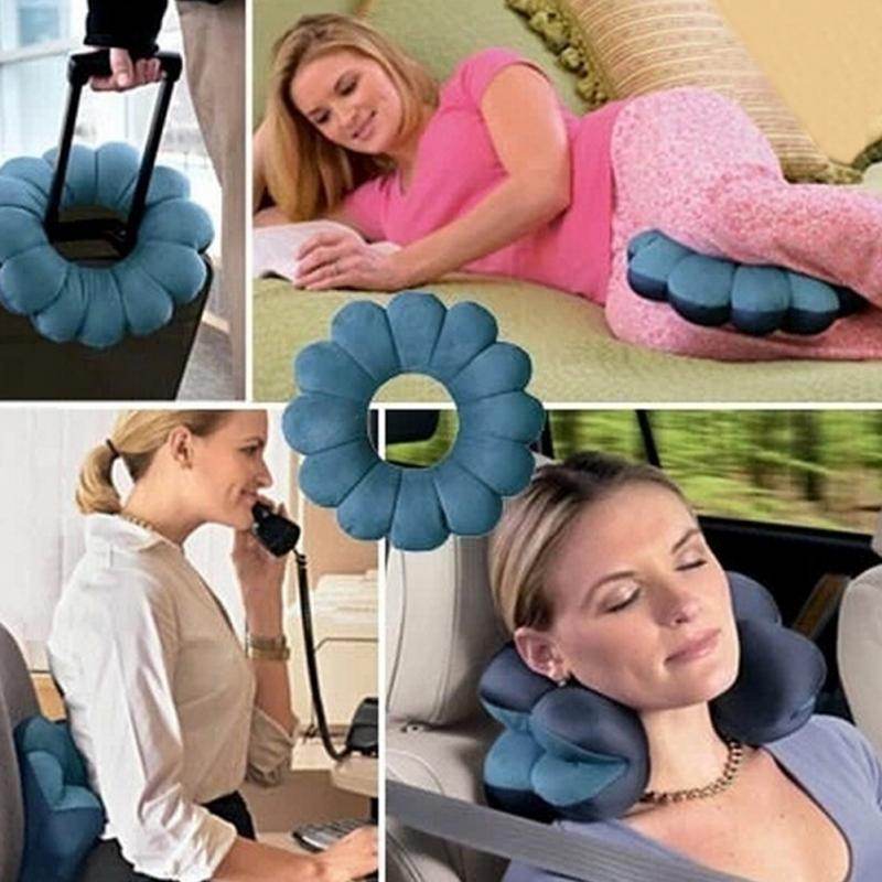 Pressure Relief Travel Portable Pillow - Mubimart