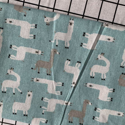 Printed Linen Tablecloth Background - Mubimart