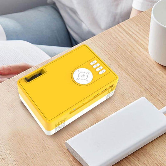Projection Smart Projector HD Screenless TV Compatible Smart Small Portable Wireless Home Theater Projection - Mubimart
