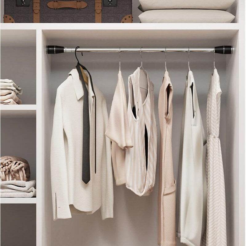 Punch-free Telescopic Rod Curtain Rod Bedroom Shower Curtain Rod Drying Rack Free Installation Support Rod Rising And Shrinking Clothes Rod - Mubimart