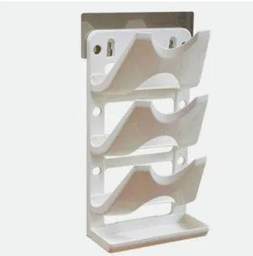 Punch-free-three-layer-pot-rack-Mubimart-2224 - Mubimart