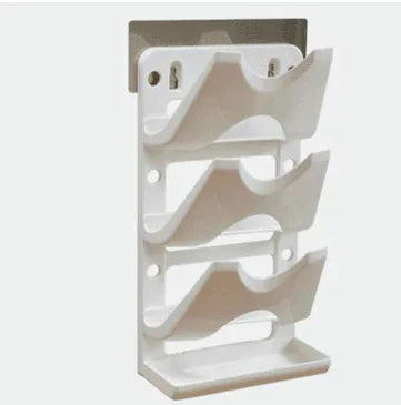 Punch-free-three-layer-pot-rack-Mubimart-5832 - Mubimart