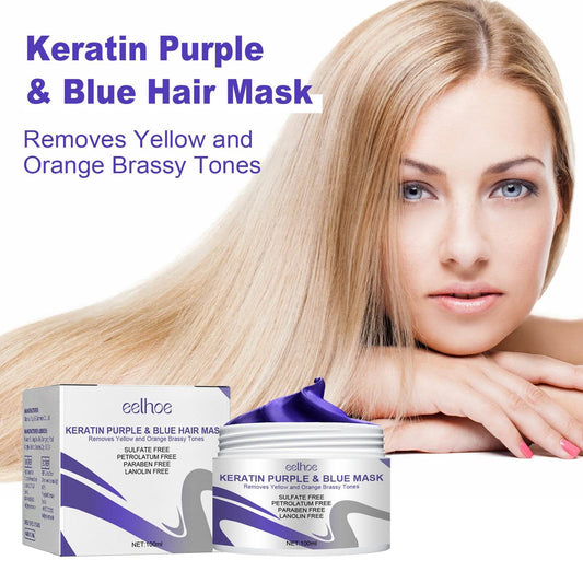 Purple Hair Care Mask Soft Hydrating - Mubimart