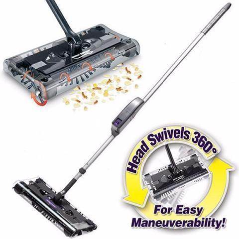 Purple Household Vacuum Cleaner Hand Push Sweeper - Mubimart