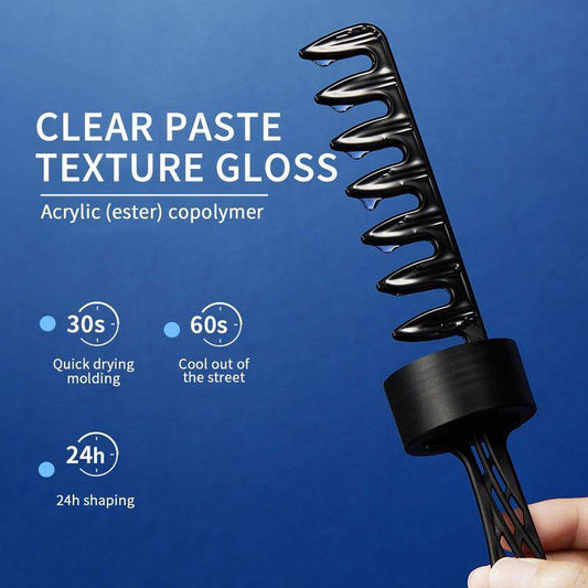 Quick-drying Styling Oil Hair Gel For Men - Mubimart