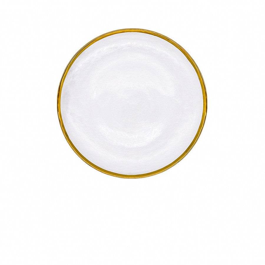 Rainbow Ion Plated Hammer Pattern Glass Plate Bowl Fruit Plate Bowl Set - Mubimart