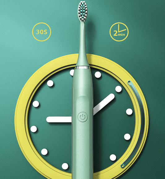 Rechargeable ultrasonic electric toothbrush - Mubimart