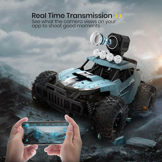 Remote Control Off-Road Trucks 2.4G Wifi 720P HD FPV Camera Kids Adults Toy Gift - Mubimart